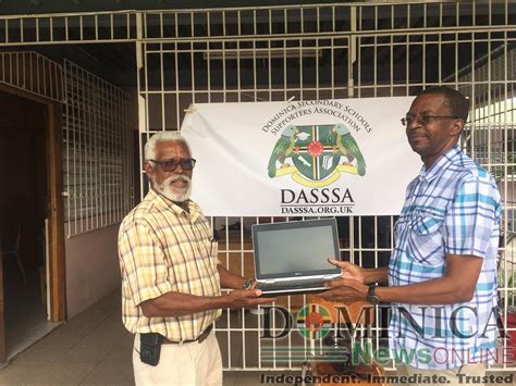 St Martin Secondary Receives Donation Of Laptops Dominica News Online