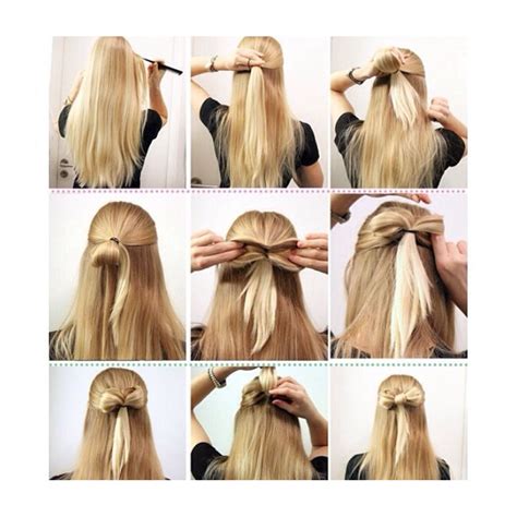 This Is An Easy And Simple Way To Do A Bow In Your Hair Open