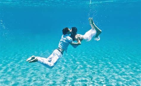 Unique Underwater Photography Session For Couples