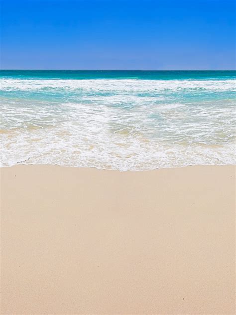 Ocean Beach Backdrop Sand Photography Background Portrait