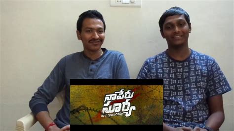 Adi Adhu Reacts On Naa Peru Surya Naa Illu India Telugu Teaser Allu