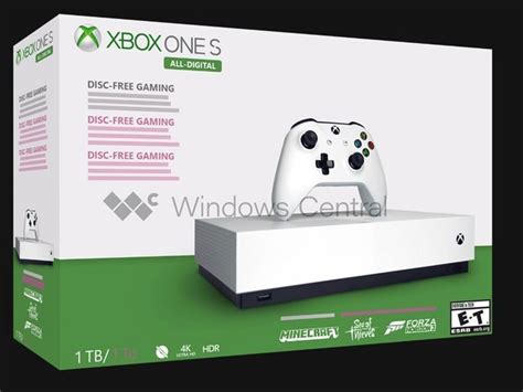 Xbox One S All Digital Edition Got Leaked Again Gamengadgets