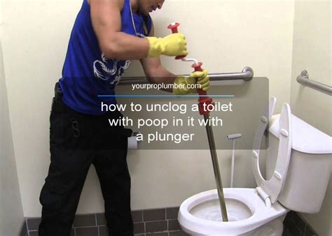 How To Unclog A Clogged Toilet With Poop In It With A Plunger 2023
