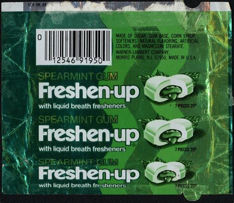 Freshen Up Gum With The Liquid Center Childhood Memories Childhood