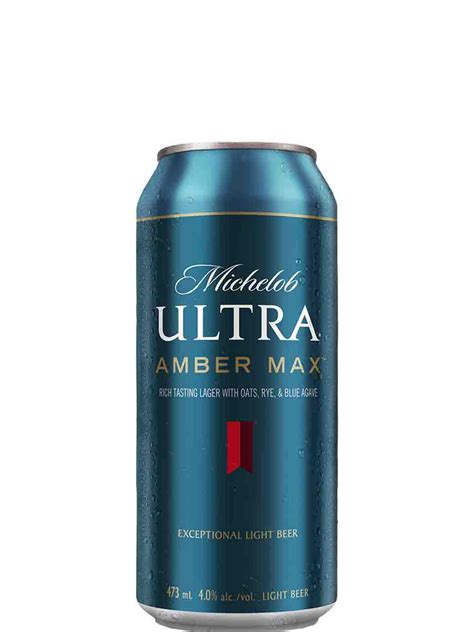 Michelob Ultra Amber Max 473ml Can 1 Newfoundland Labrador Liquor