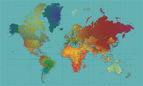 Mapa Mundi Personalizado Citimaps