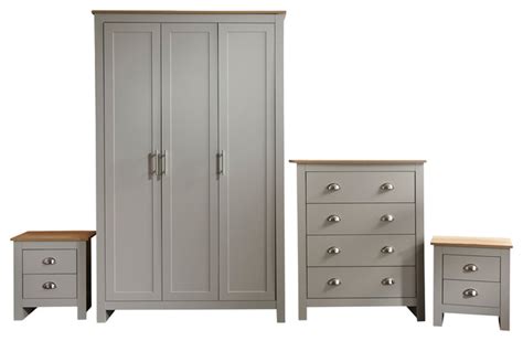 Timeless design blends elegantly into a style country bedroom set. Lancaster 4-Piece Bedroom Set - Country - Bedroom ...