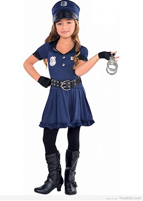 Halloween Costumes For Kids Girls 10 And Up At Party City Cop Costume