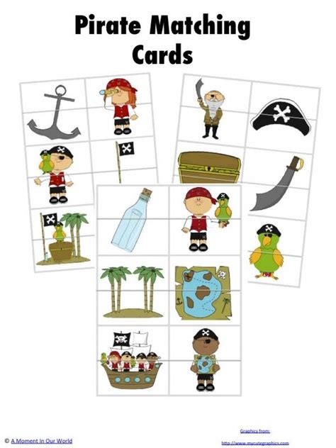 4 Free Pirate Printables Pirate Printables Pirate Activities