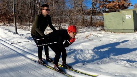 Tandem Cross Country Skiing Youtube