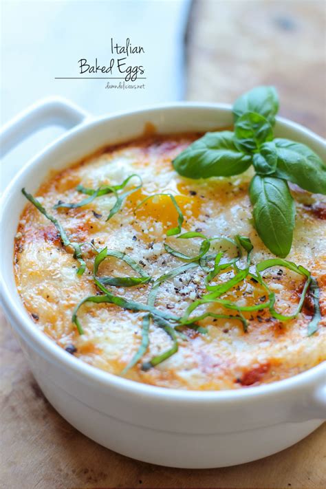 An egg cream is a cold beverage consisting of milk, carbonated water, and flavored syrup (typically chocolate or vanilla). Italian Baked Eggs - Dakota Layers - When Freshness Matters