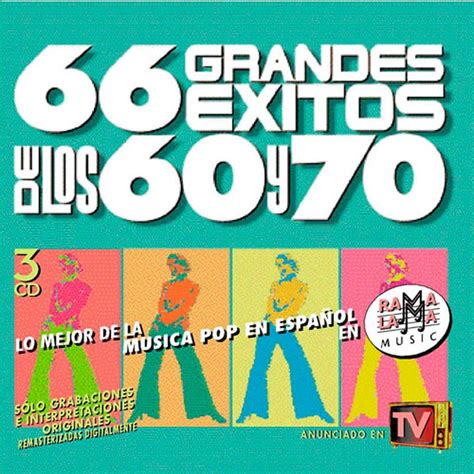 Varios 66 Grandes Éxitos De La Musica Pop De Los 60 Y 70 Vol 2