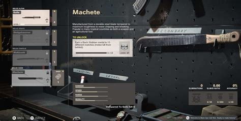 How To Unlock The Machete In Black Ops Cold War Segmentnext