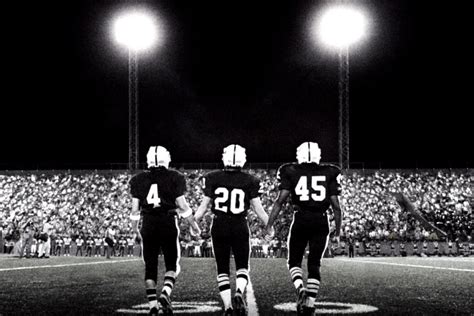 We all kind of intuitively know the characters, and know what they'd be into. Friday Night Lights