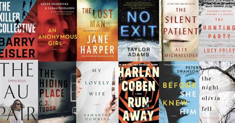 The Most Popular Thriller And Mystery Books Of 2019 So Far According To