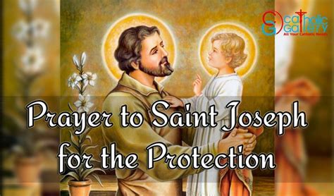 Prayer To Saint Joseph For Protection Catholic Gallery