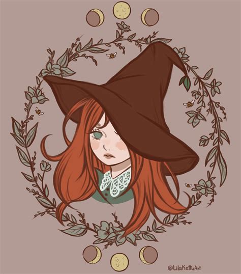 The Green Witch By Lilakettu On Deviantart