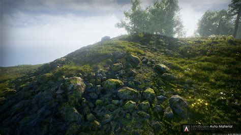 [unreal Engine 4] Landscape Auto Material V4 9 4 17 Unreal Engine（ue4）资源 纳金网