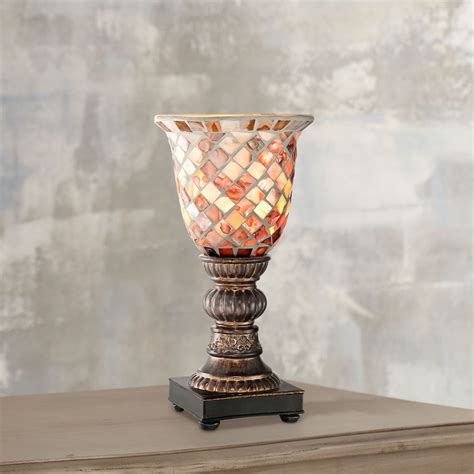 Regency Hill Traditional Uplight Accent Table Lamp 12 High Bronze
