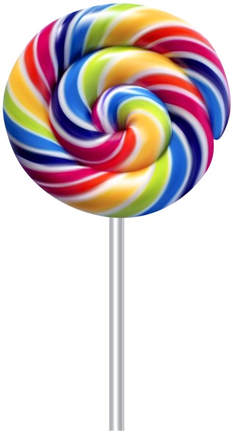 Rainbow Lollipop Png Transparent Image Png Arts