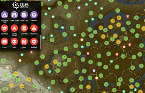 Legend Of Zelda Map With Secrets Maps Location Catalog Online