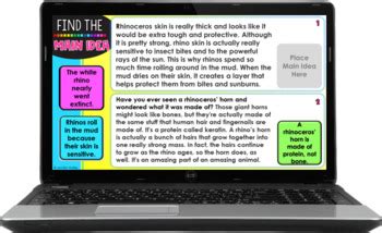 5th grade usa studies 1565 to the present week 17 proprofs quiz. Main Idea Reading Puzzles | 4th and 5th Grade Reading ...