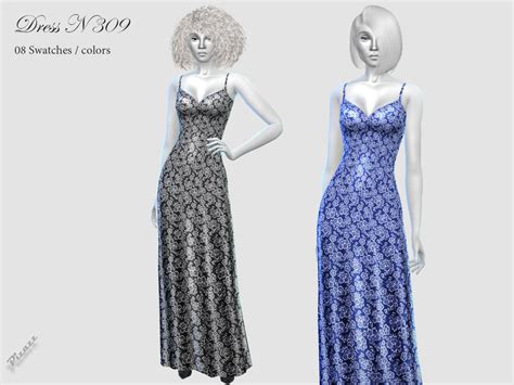 Dress N309 By Pizazz From Tsr • Sims 4 Downloads