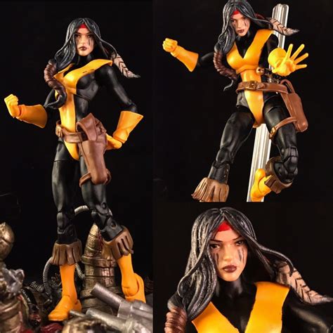 Moonstar Marvel Legends Action Figures Custom Action Figures Marvel