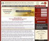 Jefferson High School Online Diploma Images