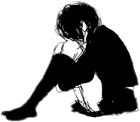 Anime Girl Sad Png Clipart Background Png Play