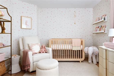 Pink Neutral Nursery Orange County Little Crown Interiors