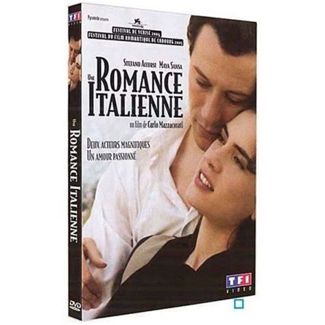 Dvd Une Romance Italienne Cdiscount Dvd