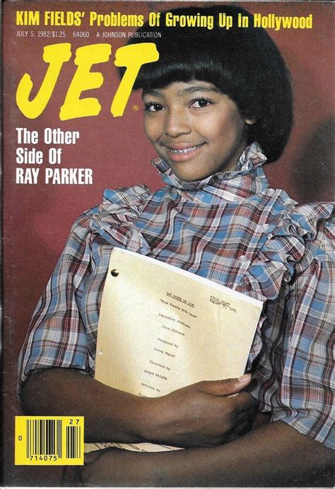 Kim Fields On The Cover Of Jet Magazine 1982 Jet Magazine Black