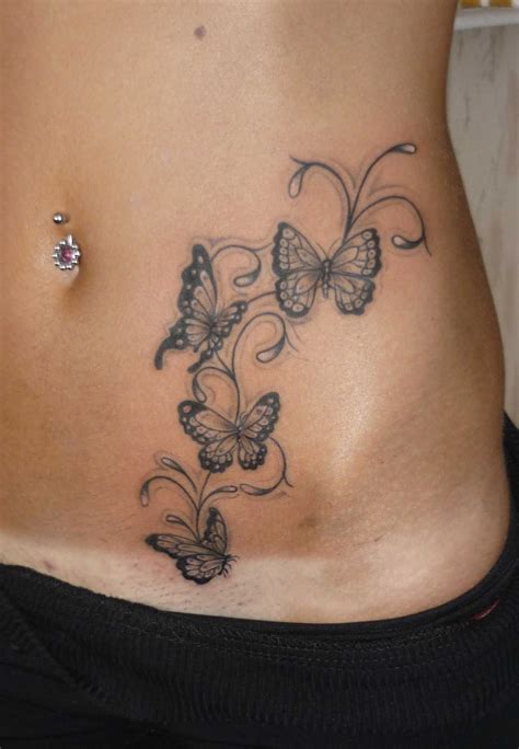 Butterfly Tattoos On Belly Arm Tattoo Sites