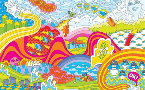 Download Hippie Indie Colorful Art Wallpaper