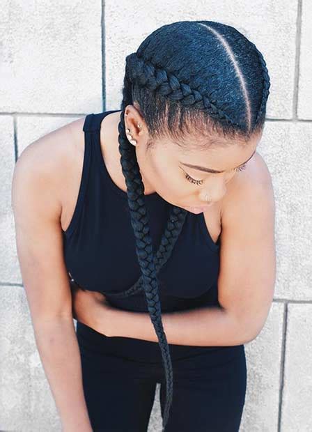 31 Cornrow Styles To Copy For Summer Stayglam