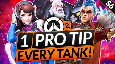 1 secret tip every tank hero top 500 tanking tricks overwatch 2 guide youtube