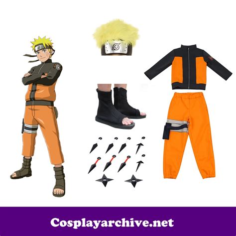 Naruto Uzumaki Cosplay Costume Guide Naruto Shippuden World Cosplay
