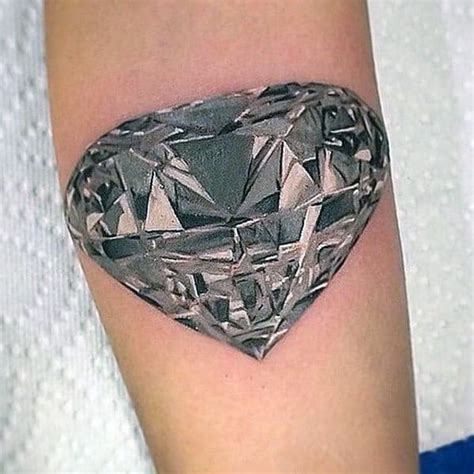 70 Diamond Tattoo Designs For Men Precious Stone Ink