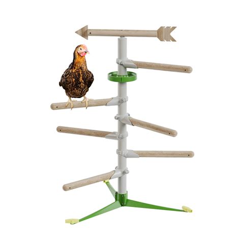 Freestanding Chicken Perch Hen Adventure Kit Omlet