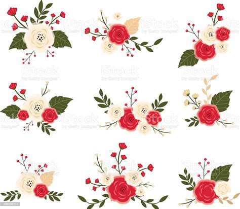 Rustic Christmas Flower Stock Illustration Download Image Now Istock