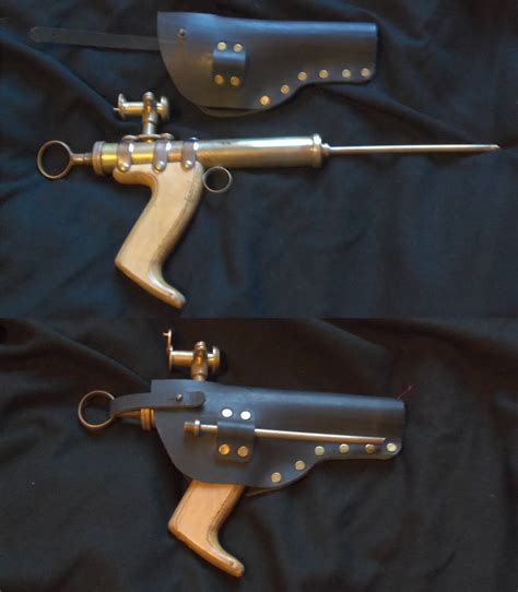 Steampunk Syringe Gun By Arrowsfromthesun On Deviantart