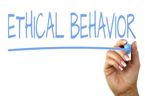 Ethical Behavior Free Of Charge Creative Commons Handwriting Image