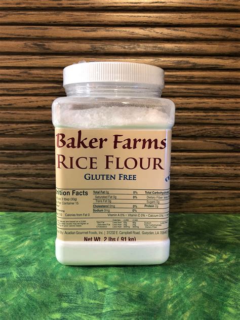 Rice Flour Baker Farms Popcorn Rice