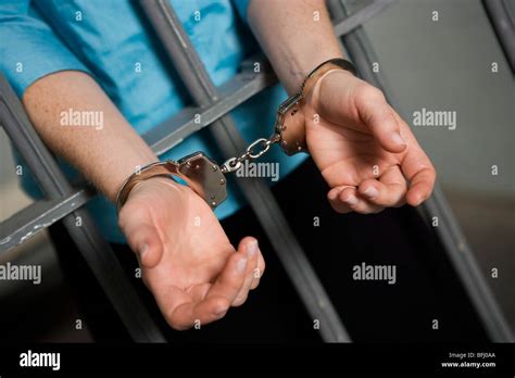 Handcuff And Back And Woman Hi Res Stock Photography And Images Alamy