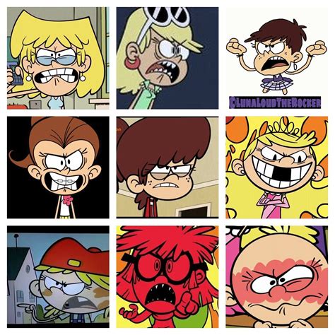 Anger Problem Loud House Characters Lola Loud Funny