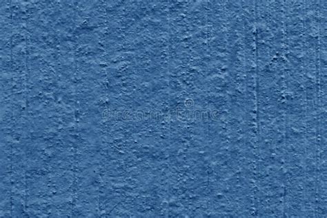 Blue Paint Plastered Concrete Wall Texture Background Stock Photo