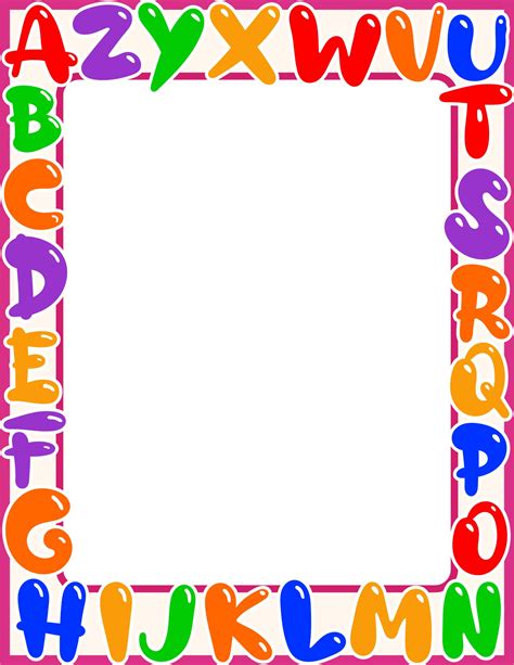 Borders For Letters Templates