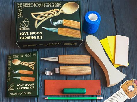 Buy Diy04 Celtic Spoon Carving Kit Complete Starter Whittling Kit