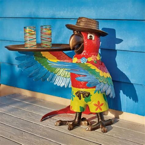 A place where you can leave your cares behind and reconnect with nature and your family and friends. Margaritaville Petey the Parrot Party Table ...